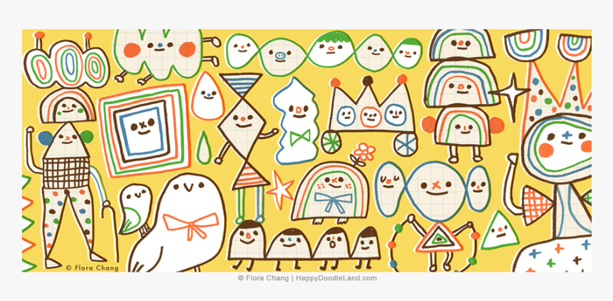 Doodle World © Flora Chang, HD Png Download, Free Download