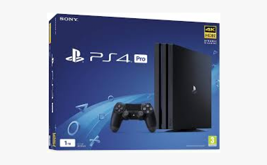 Ps4 Pro 25685 - Playstation 4 Pro Box, HD Png Download, Free Download