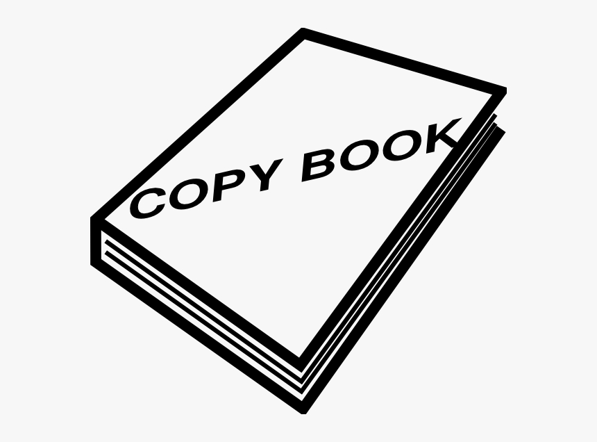 Copybook Icon Svg Clip Arts - Closed Book Clip Art, HD Png Download, Free Download