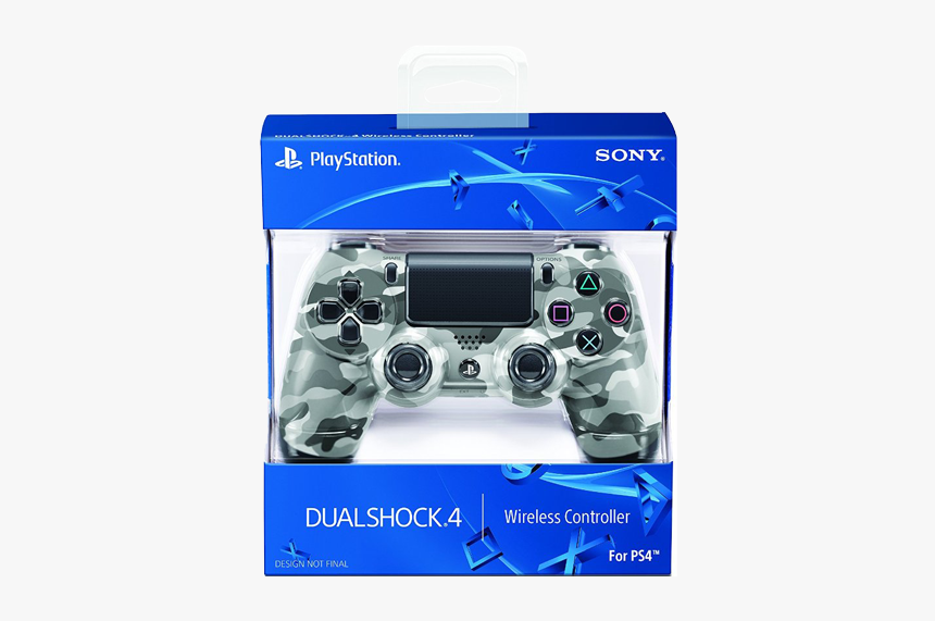 Sony Dualshock 4 Wireless Controller For Playstation - Ps4 Controller Camo Package, HD Png Download, Free Download