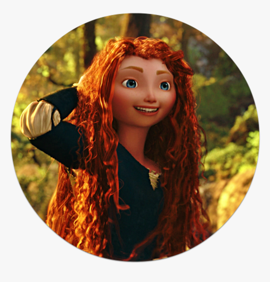 Interesting Merida Disney Princess Icons Iconstickers - Merida Icons, HD Png Download, Free Download