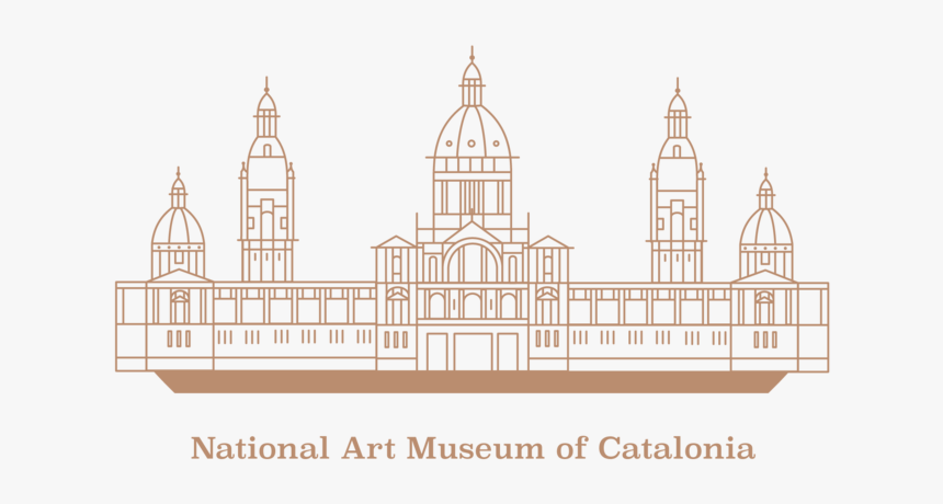 National Art Museum Of Catalonia Icon Vector Spain - Holy Places, HD Png Download, Free Download
