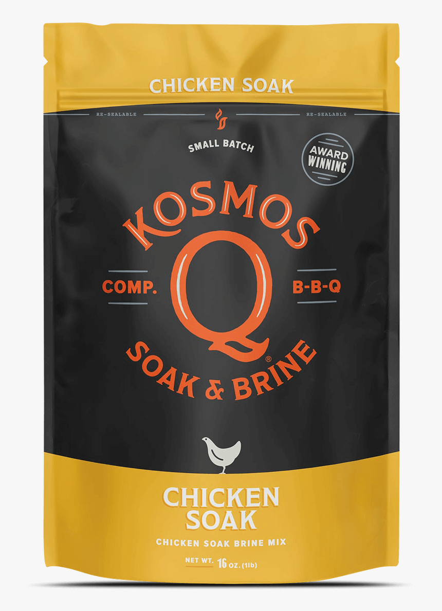 Chicken Soak Brine Mix Front View Kosmo"s Q - Barbecue, HD Png Download, Free Download