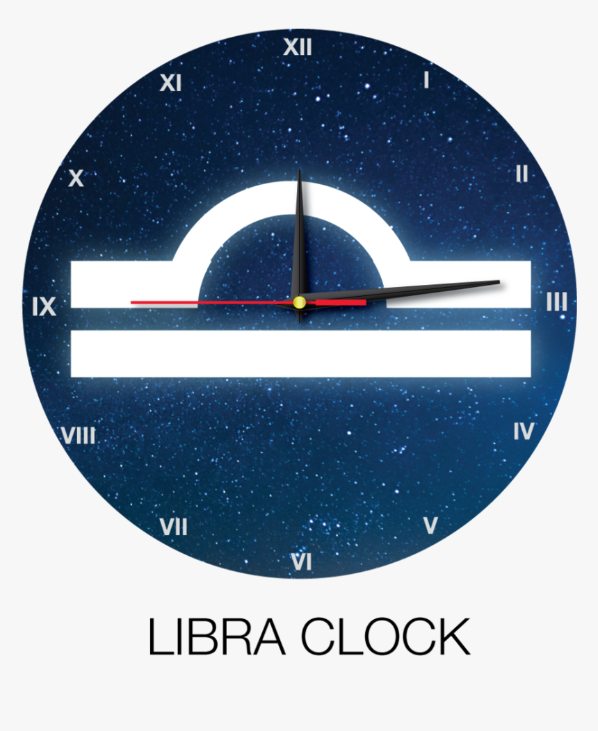 Libra-clock, HD Png Download, Free Download