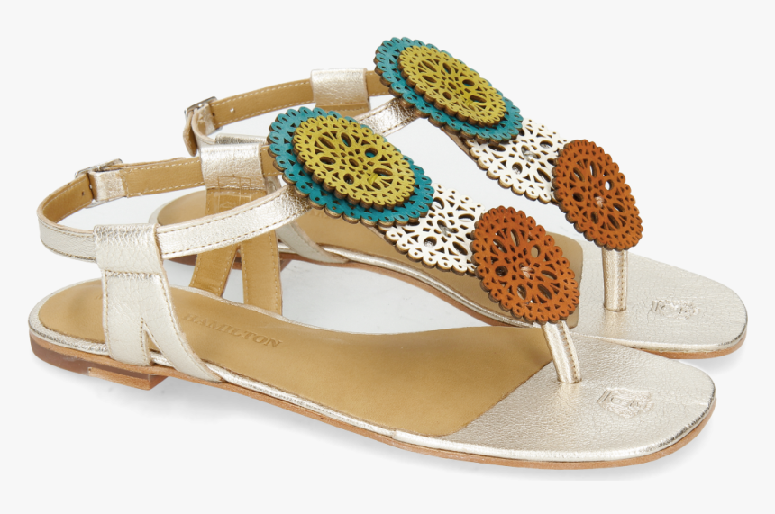 Sandals Vicky 11 Vegas Tibet White Onda Sol - Melvin & Hamilton Vicky Tbar Sandals Bisque/tibet/white/onda/sol, HD Png Download, Free Download