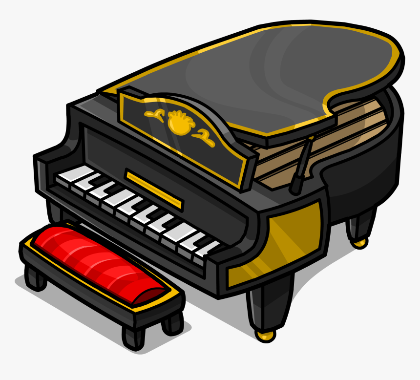 Club Penguin Wiki - Piano Animation, HD Png Download, Free Download