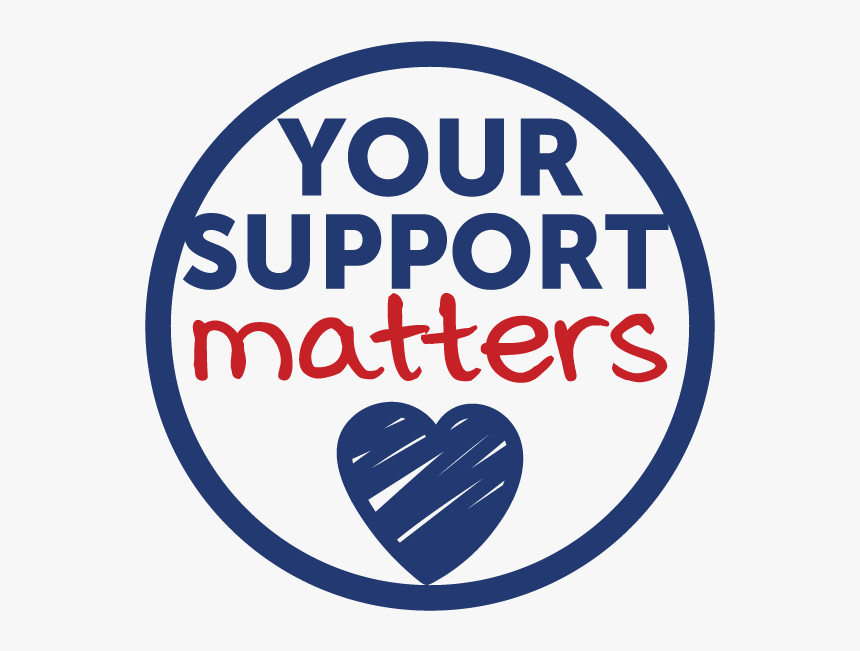 Your Support Matters Icon-01 - Circle, HD Png Download, Free Download