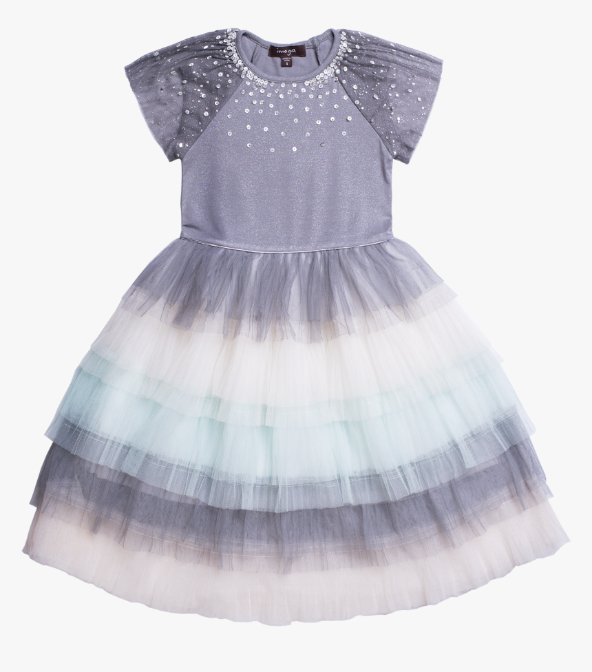 Ballerina Tulle Dress For Girls With Rhinestones Decreeing - Dress, HD Png Download, Free Download