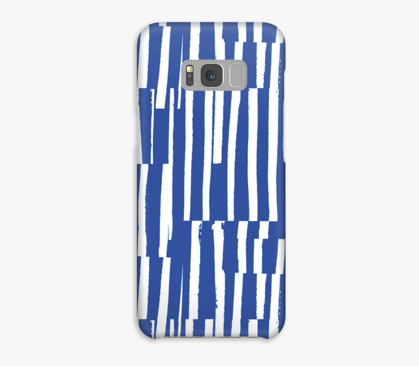 Blue Stripes Case Galaxy S8 Plus - Mobile Phone Case, HD Png Download, Free Download