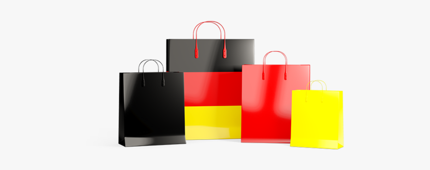 Shopping Bags With Flag - Handbag, HD Png Download, Free Download