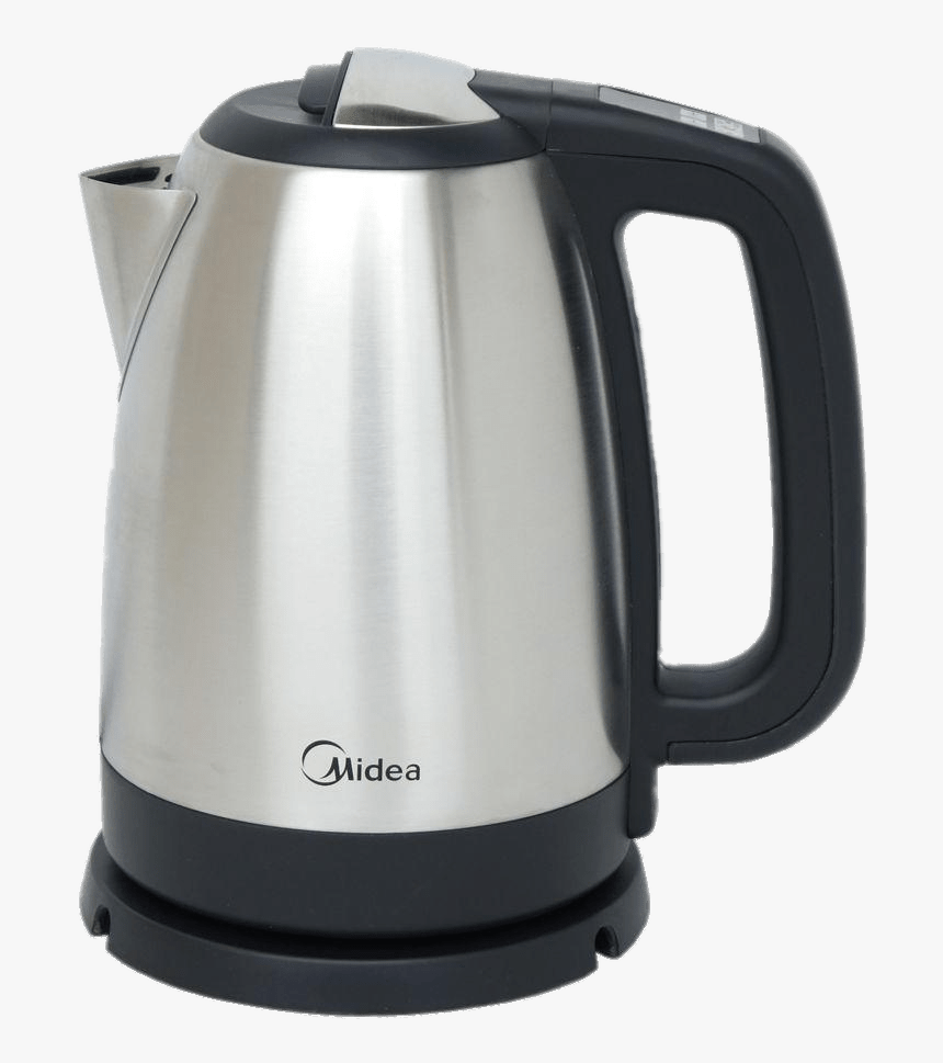Midea Stainless Cordless Electric Kettle With Temperature - Electric Cordless Kettles, HD Png Download, Free Download