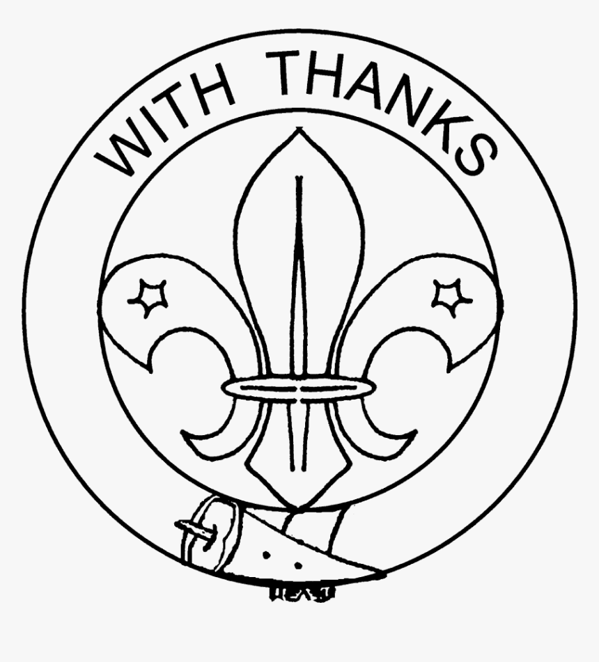 With Thanks Fleur De Lis Rubber Stamp"
 Title="with - Circle, HD Png Download, Free Download