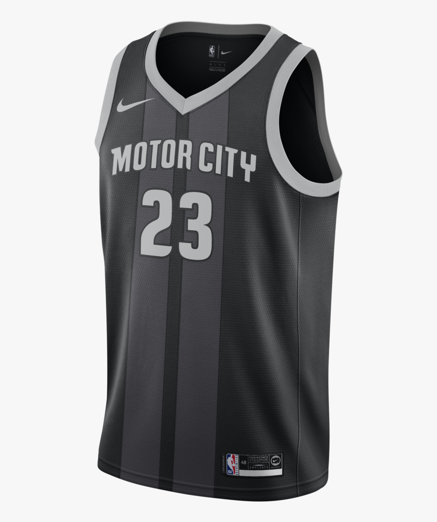 Detroit Pistons - Brooklyn Nets Icon Jersey, HD Png Download - kindpng