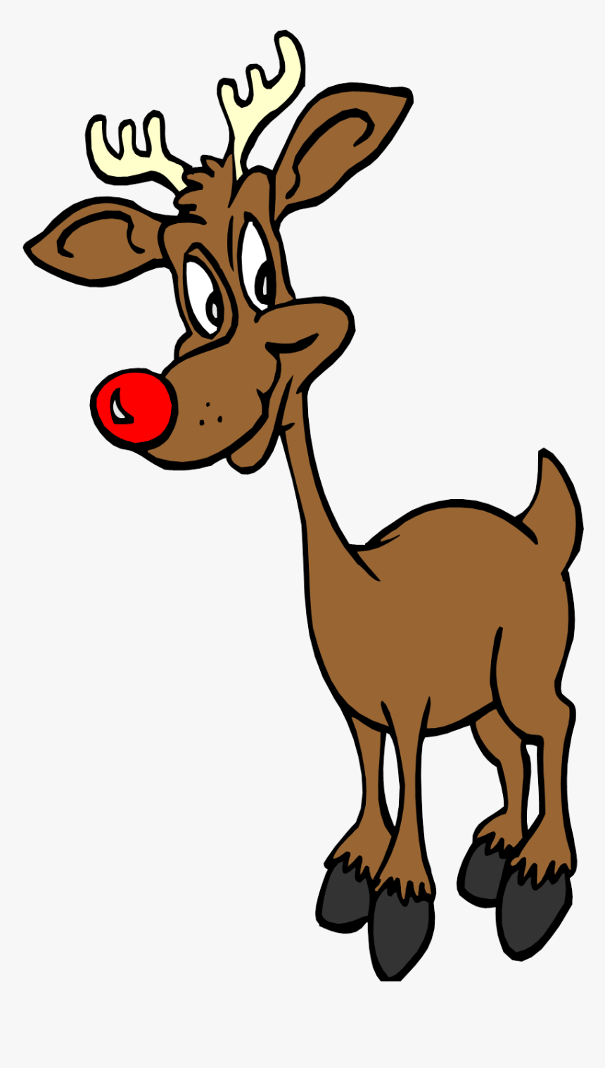 Rudolph The Red-nosed Reindeer - Rudolph The Red Nosed Reindeer Graphic, HD Png Download, Free Download