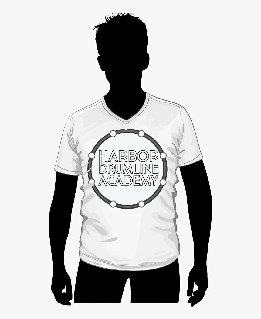 Harbor Drumline Academy T Shirt - Body T Shirt Vector Free, HD Png Download, Free Download