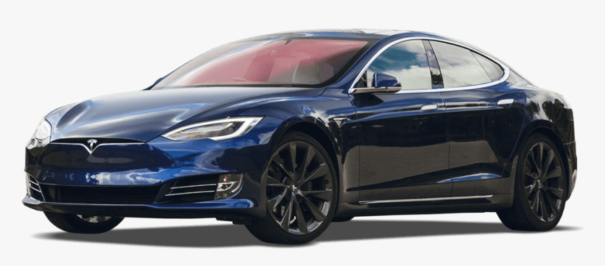 Telsa Model S Loong Range In Blue - Executive Car, HD Png Download, Free Download