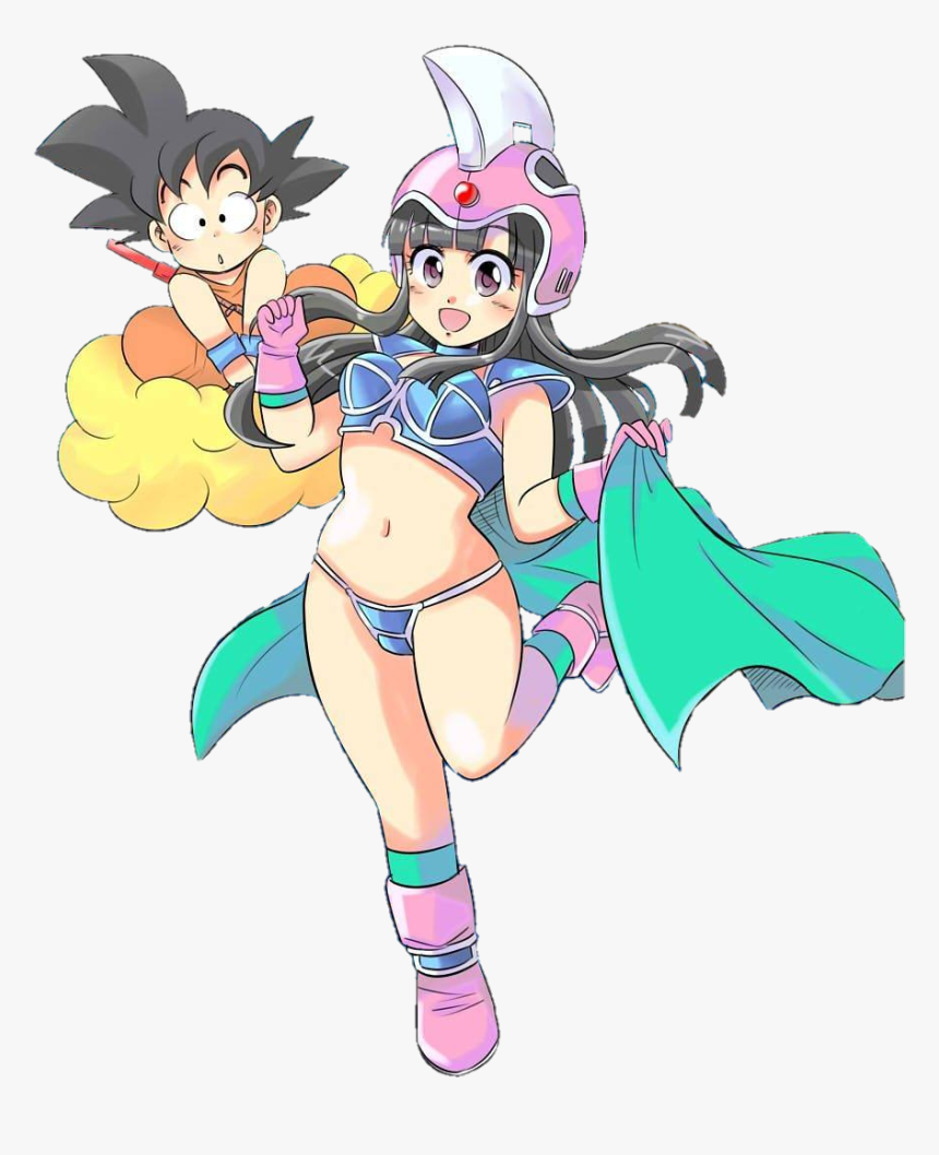 #dragonball #chichi #goku #anime #manga - Cartoon, HD Png Download, Free Download
