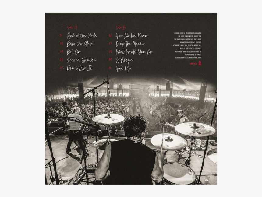 The Living End Limited Ed Live Vinyl Back - Flyer, HD Png Download, Free Download