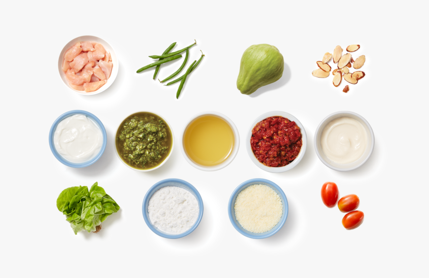 Crispy Calabrian Chicken Salad With Creamy Salsa Verde - Vegetable, HD Png Download, Free Download