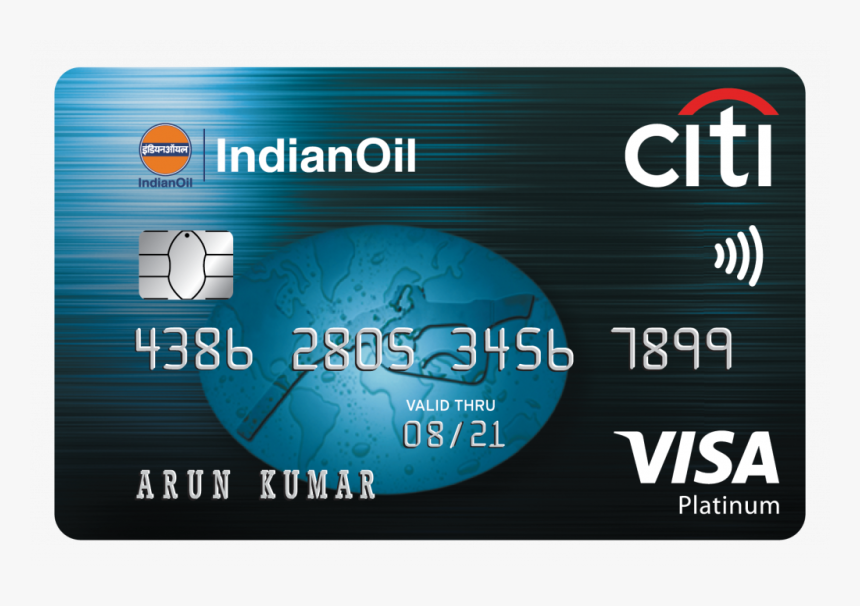 Indian Oil Citibank Credit Card - Citibank Indianoil Credit Card, HD Png Download, Free Download