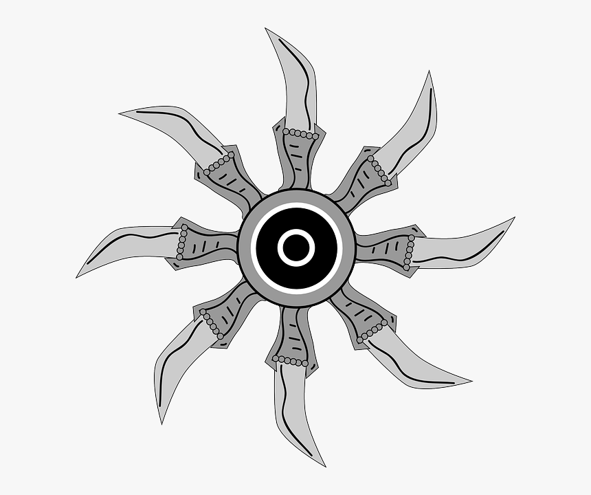 Transparent Ninja Star Png - Ninja Star Png Hd, Png Download, Free Download