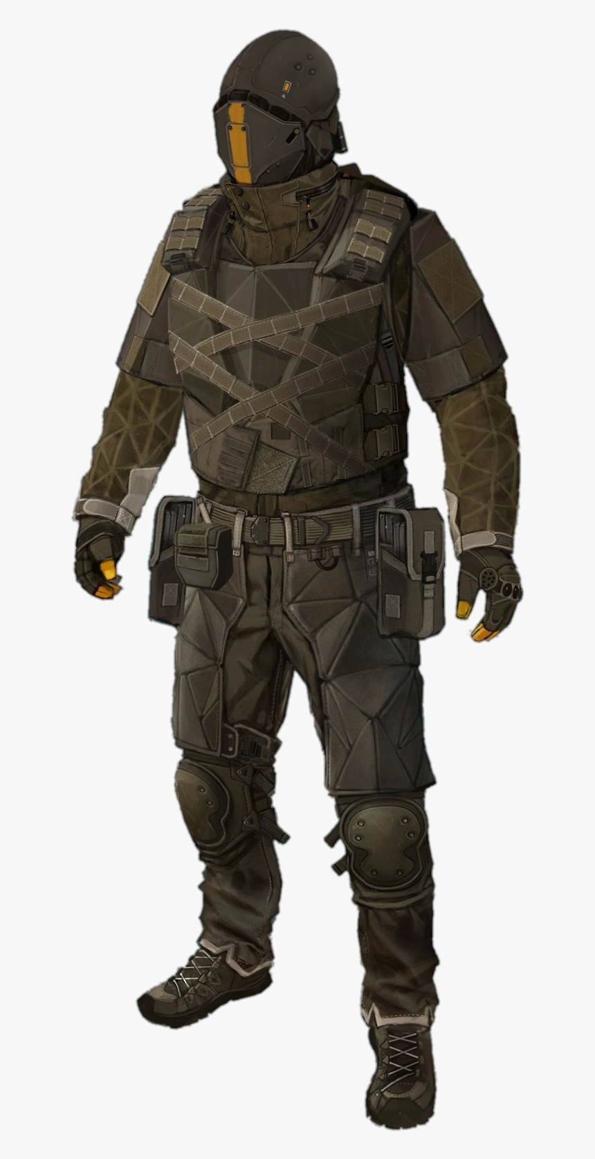 Deus Ex Human Revolution Concept , Png Download - Deus Ex Human Revolution Character Concept Art, Transparent Png, Free Download