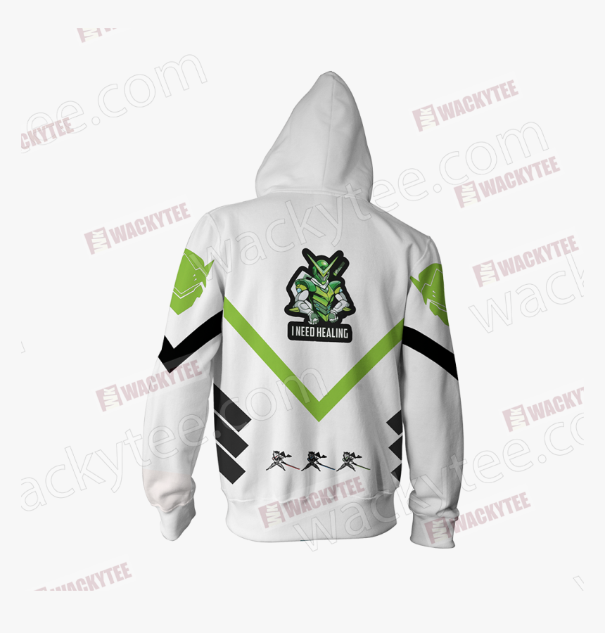 Overwatch Genji Hoodie, HD Png Download, Free Download