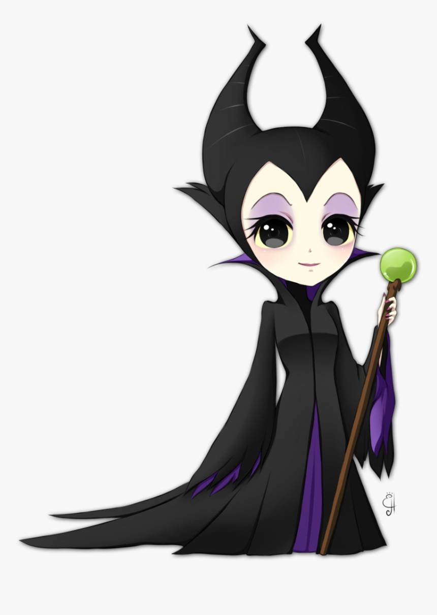 Thumb Image - Cute Maleficent Cartoon, HD Png Download, Free Download