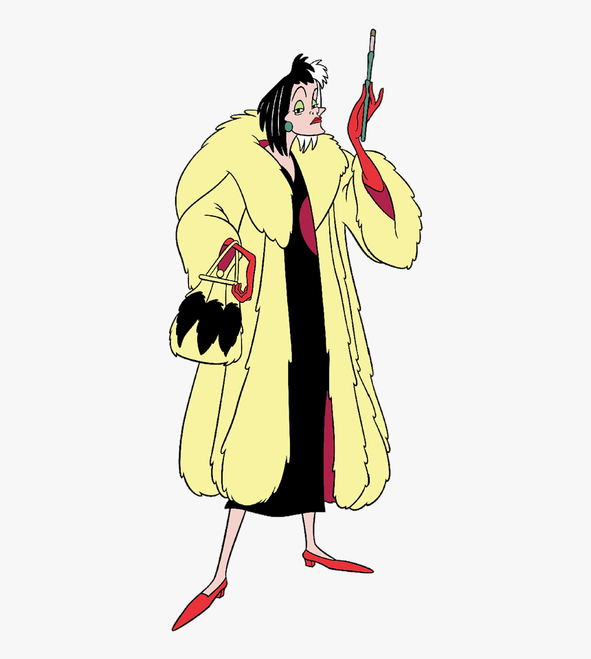 Cruella De Vil Clip Art Disney Clip Art Galore Maleficent - Cruella De Vil Clipart, HD Png Download, Free Download