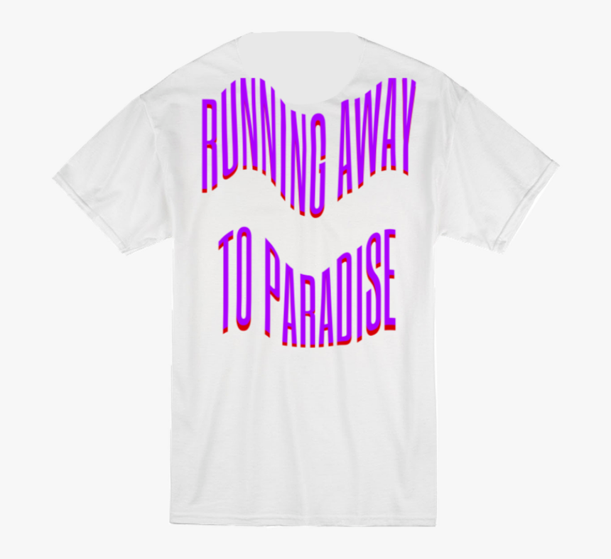 Image Of Running Away To Paradise T-shirt - Inspected Marble T Shirt, HD Png Download, Free Download