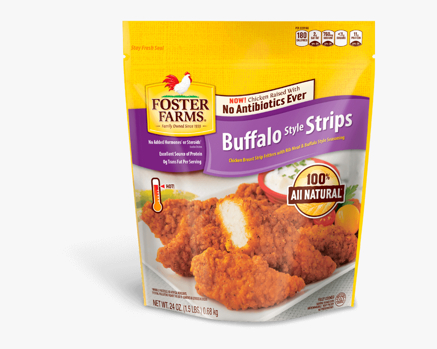 Transparent Hot Wings Png - Foster Farms Buffalo Chicken Strips, Png Download, Free Download