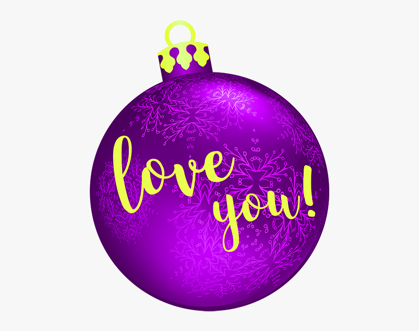 Christmas Bulbs Messages Sticker-7 - Christmas Ornament, HD Png Download, Free Download