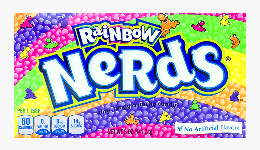 Nerds Rainbow - Nerds Wonka, HD Png Download, Free Download