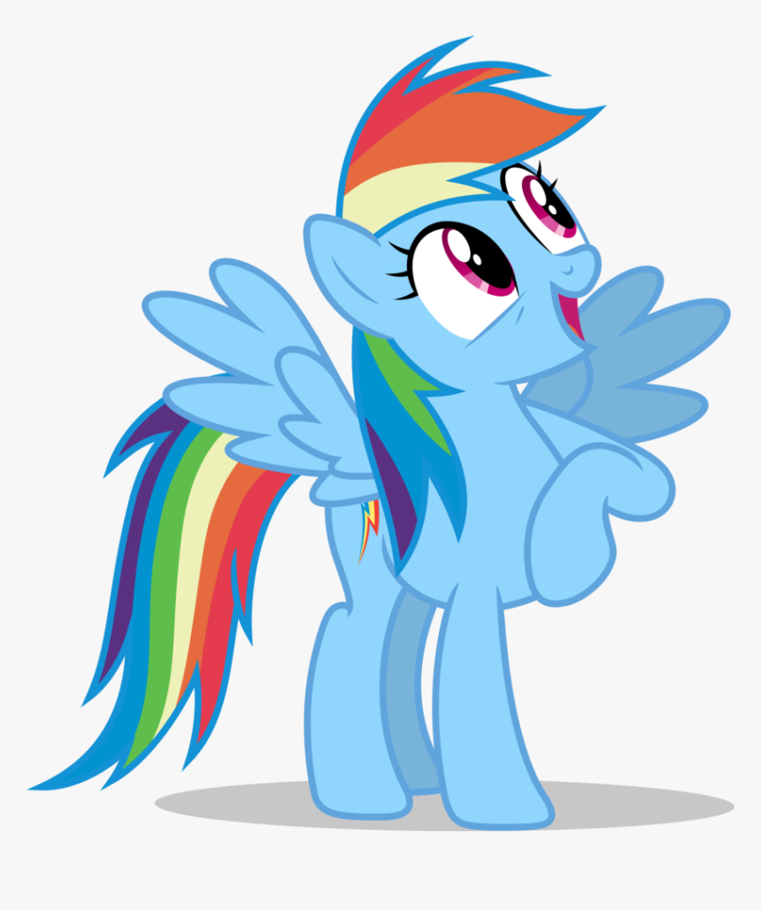 Rainbowdash Is The Best Pony - Rainbow Dash Mlp Fim, HD Png Download, Free Download