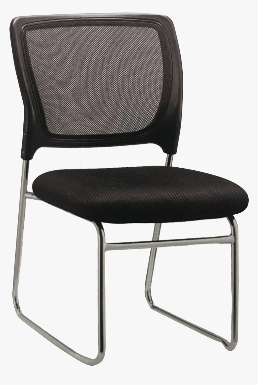 The Maark Black Color Visitors Chairs - Office Chair, HD Png Download, Free Download