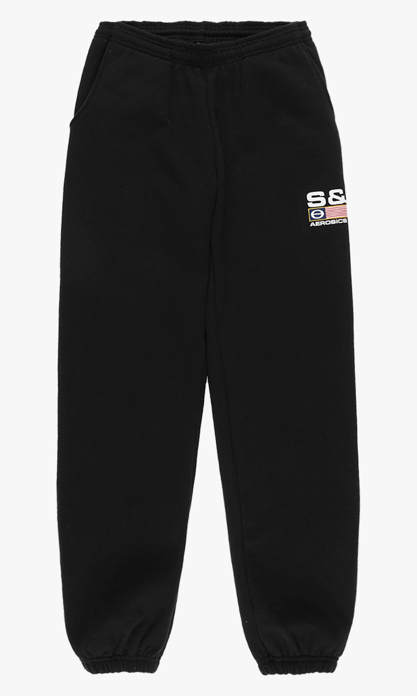 Unisex Sporty & Rich Flag Logo Sweatpants - Trousers, HD Png Download, Free Download