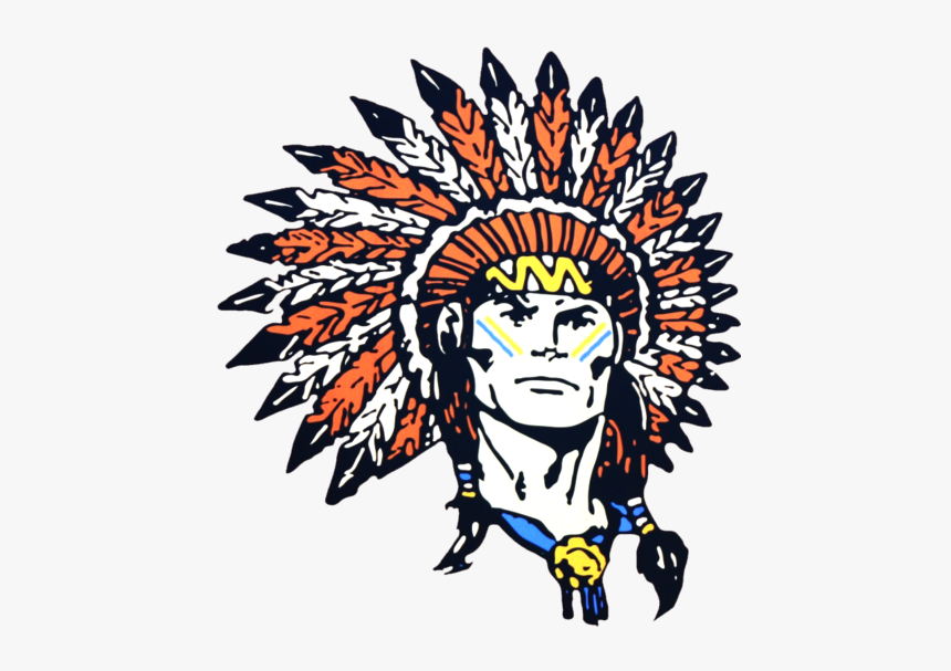 Grand Saline Indians"
 Class="img Responsive True - Red Indian Black And White, HD Png Download, Free Download