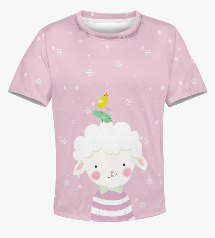 Cute Birds Are Flying Kid Custom Hoodies T-shirt Apparel - Baby Girl Winnie The Pooh Pyjamas, HD Png Download, Free Download