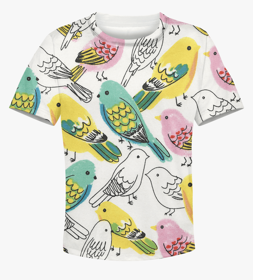 Cute Birds Kid Custom Hoodies T-shirt Apparel - Fondos De Pajaros Para Whatsapp, HD Png Download, Free Download