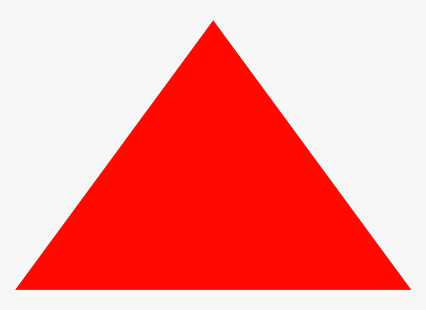Enjoy New Png Shape I Hope You Like It - Red Triangle, Transparent Png, Free Download