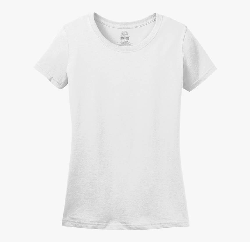 White - Fruit Of The Loom Women's White T Shirt, HD Png Download, Free Download