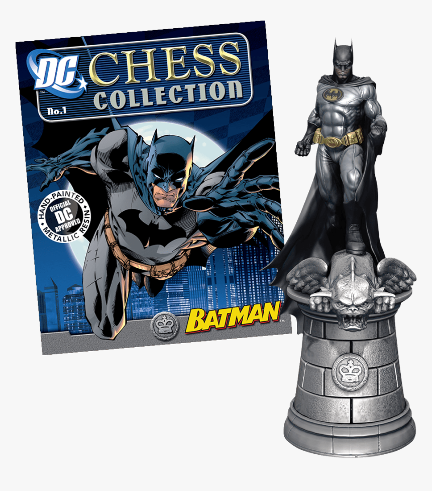 Traditional Games Dc Superhero Deadshot Black Pawn - Batman Eaglemoss Chess Piece, HD Png Download, Free Download