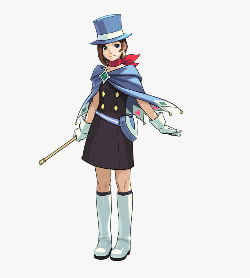 Apollo Justice Ace Attorney - Ace Attorney Trucy Wright, HD Png Download, Free Download