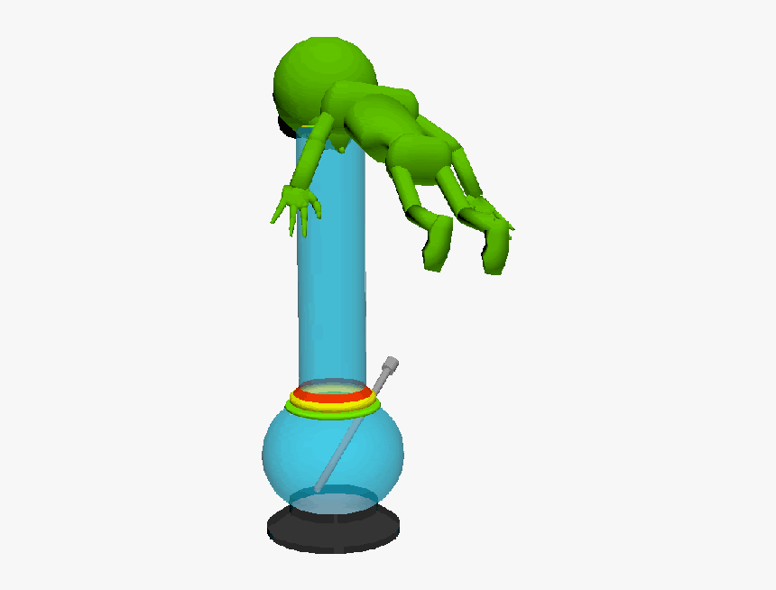 Bong Alien Gif, HD Png Download, Free Download