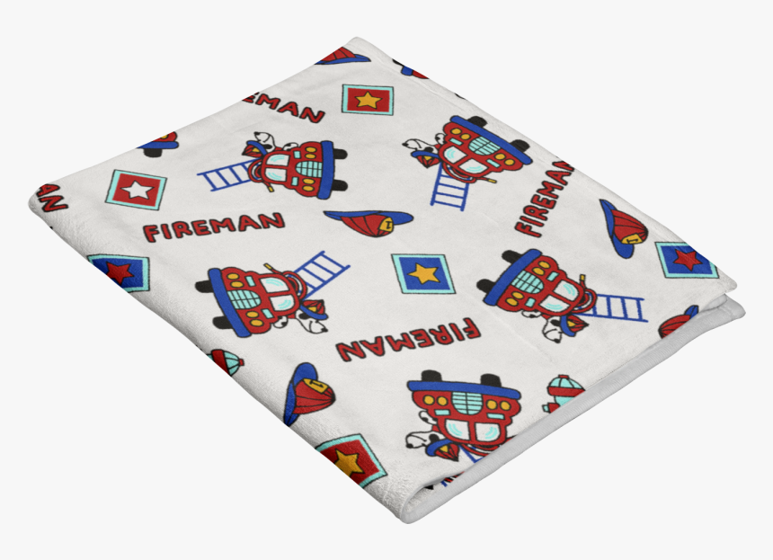 Fiat Expressions Fire Truck Flannel Receiving Blanket - Triangle, HD Png Download, Free Download