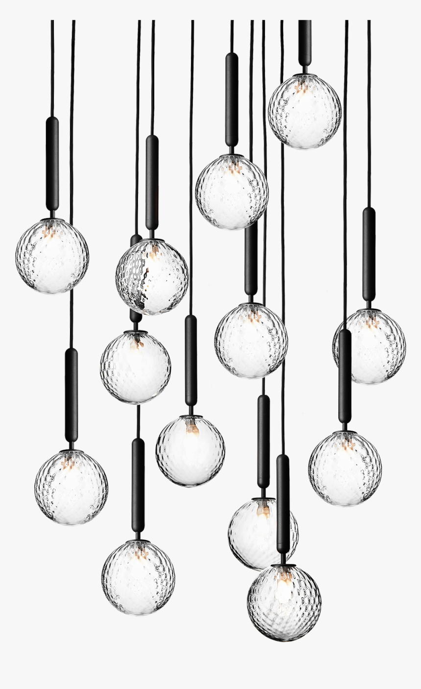 Nuura Miira 13 Optic Pendant Pendel Chandelier Lysekrone - Nuura Miira Pendant, HD Png Download, Free Download