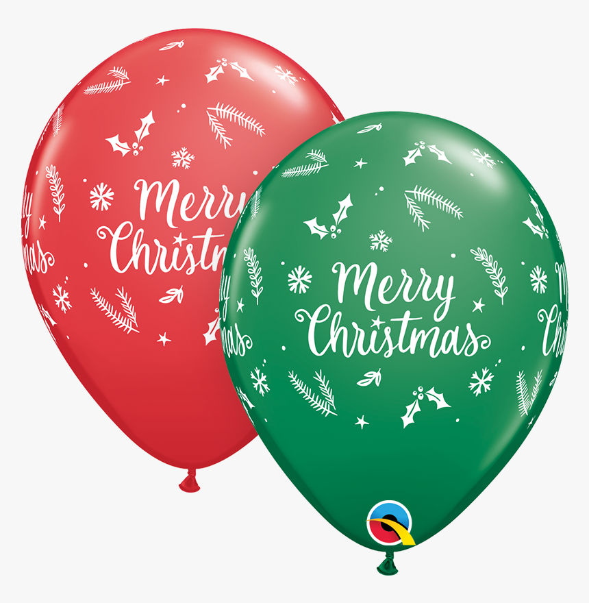 Christmas Latex Balloons Qualatex, HD Png Download, Free Download