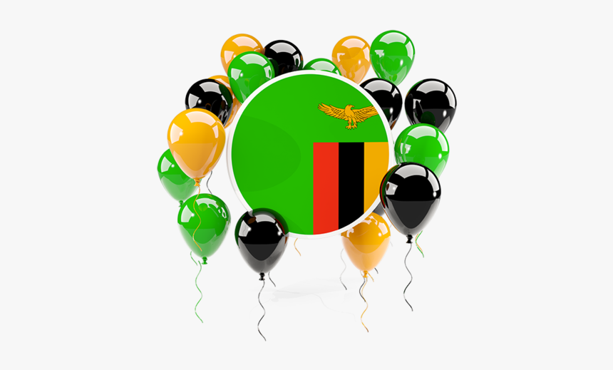 Round Flag With Balloons - Malaysia Balloon, HD Png Download, Free Download