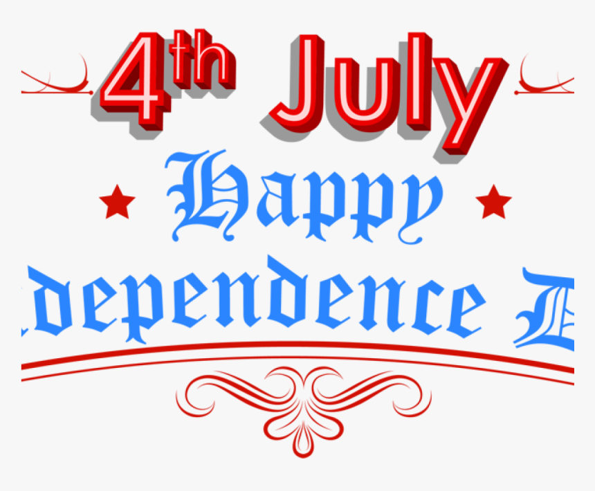 Transparent 4th Of July Clipart Png - Old English, Png Download, Free Download