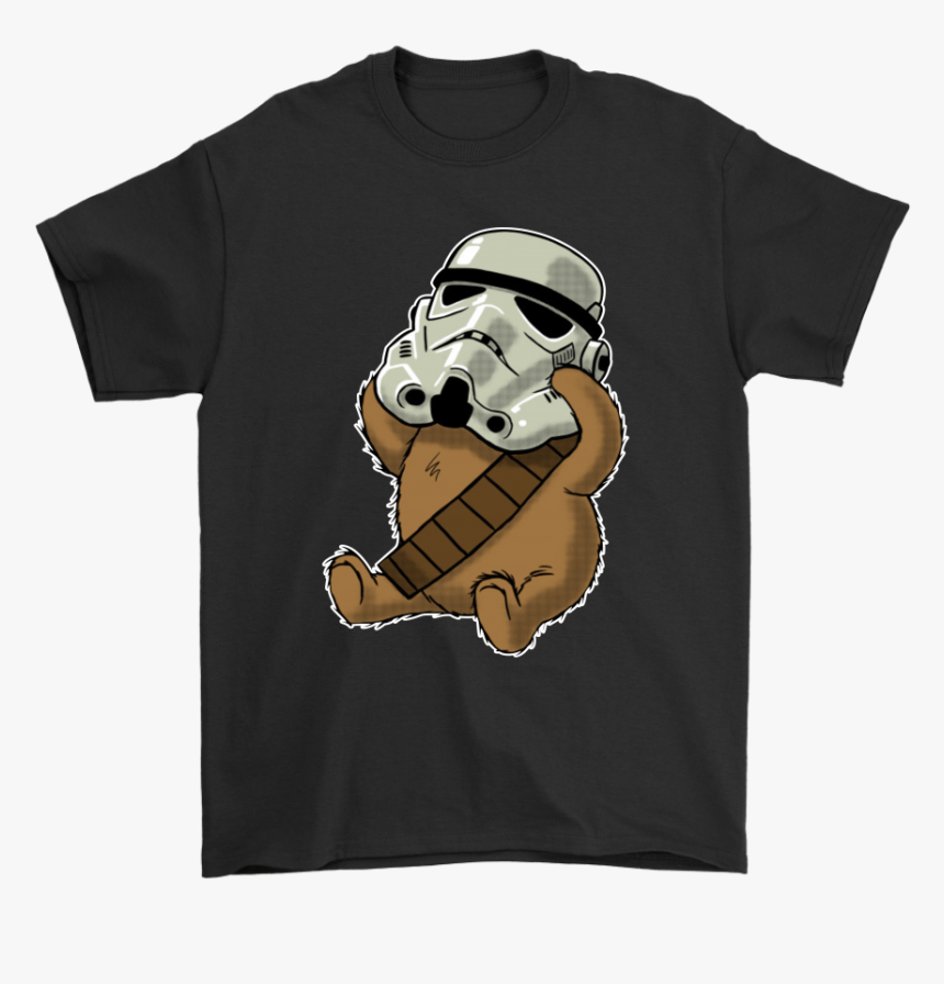 Chewbacca Wearing Stormtrooper Helmet Cute Star Wars - Cowboys And Its 31, HD Png Download, Free Download